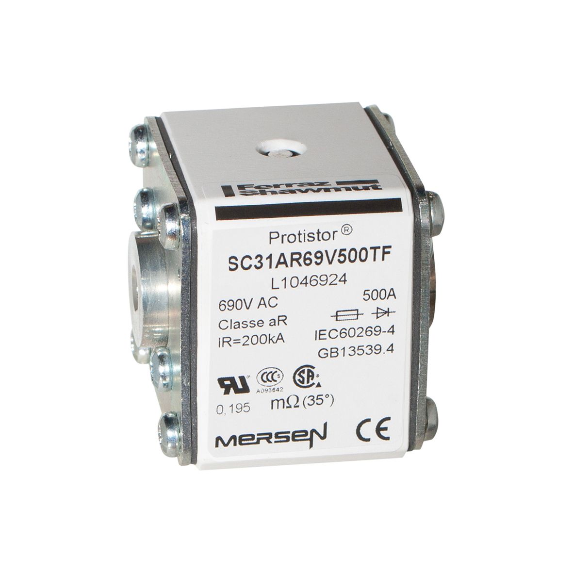 L1046924 - Size 31 type TTF with indicator aR 500 A 690VAC